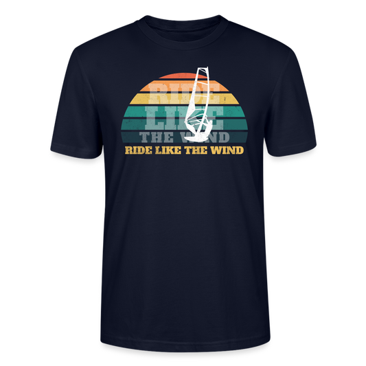 Unisex T-Shirt CRAFTER -ride like the wind- - Navy