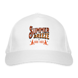 Bio-Baseballkappe -summer breeze- - Weiß