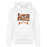 Unisex Bio-Hoodie CRUISER -summer breeze- - Weiß