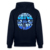 Unisex Bio-Hoodie -catch the wind- - Navy