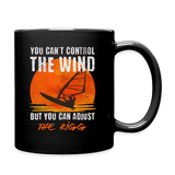 Tasse -you can´t control the wind- - Schwarz