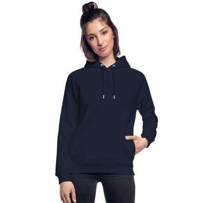 Unisex Bio-Hoodie -bla bla bla- - Navy