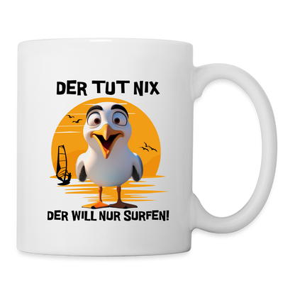 Tasse -der tut nix- - Weiß