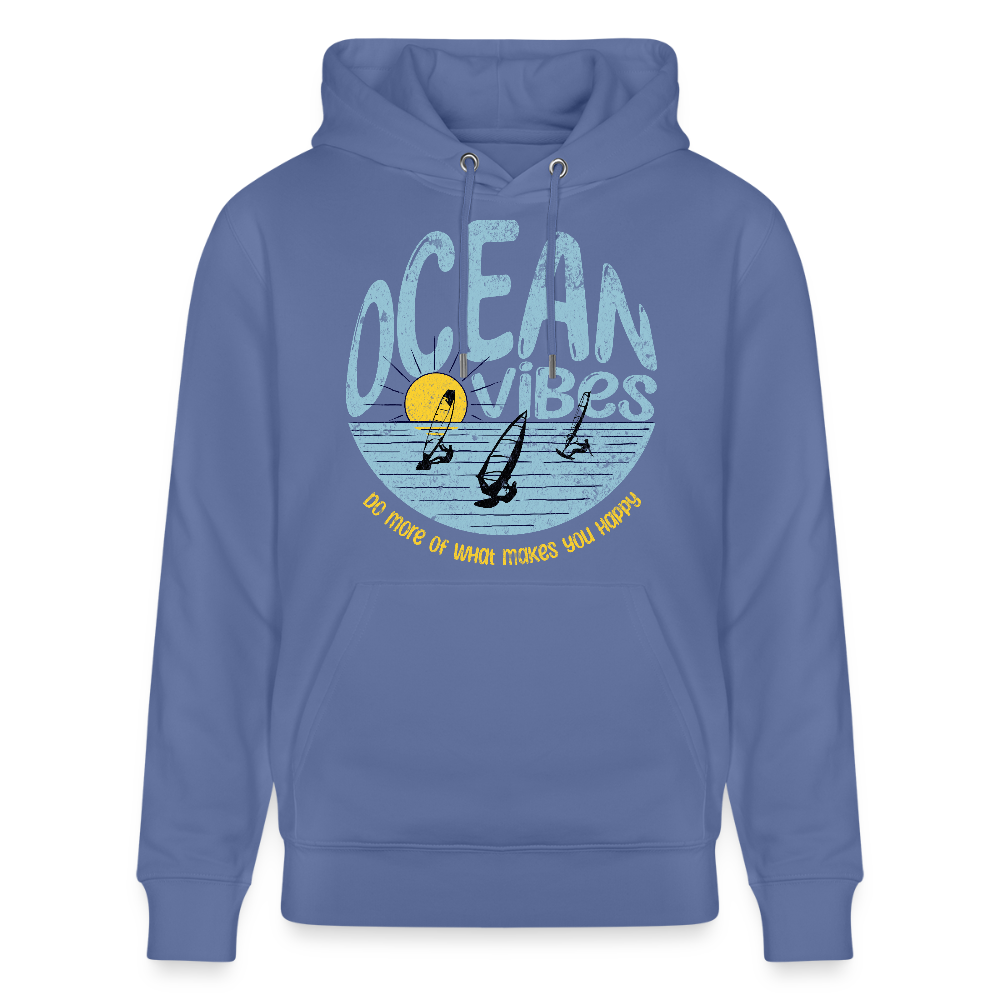 Unisex Bio-Hoodie CRUISER -do more- - Blau