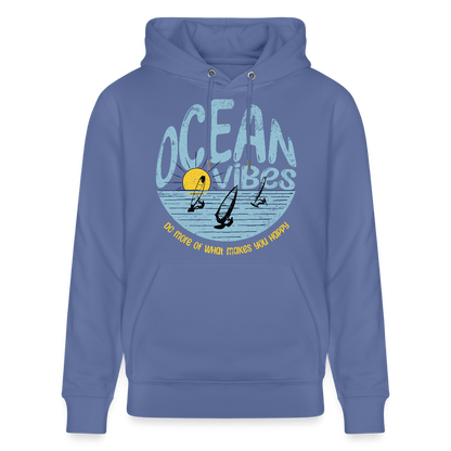 Unisex Bio-Hoodie CRUISER -do more- - Blau