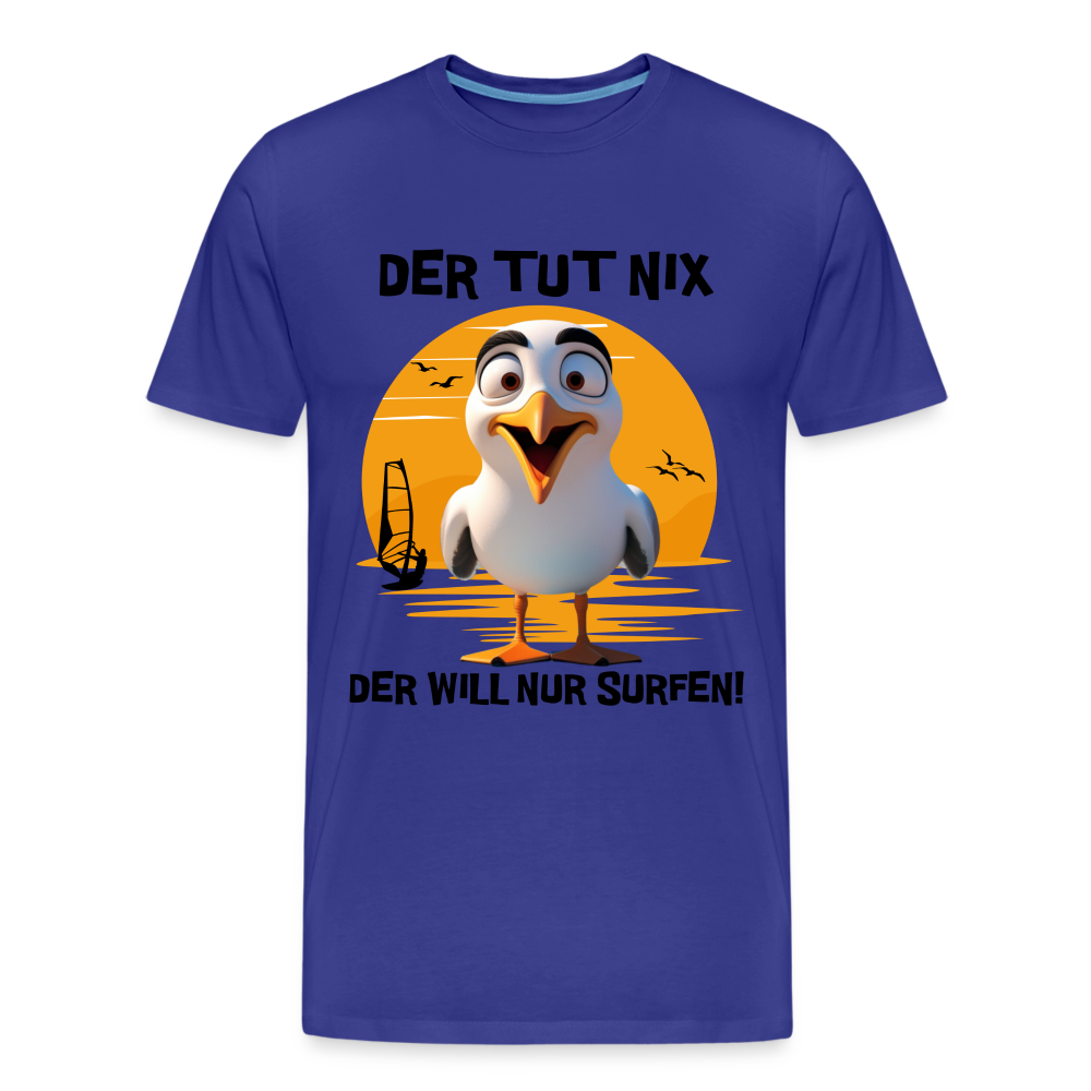 Männer Premium Bio T-Shirt -der tut nix- - Königsblau