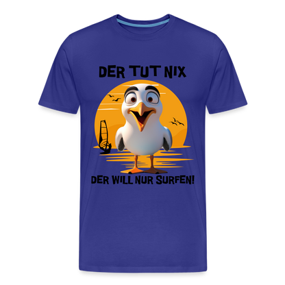 Männer Premium Bio T-Shirt -der tut nix- - Königsblau