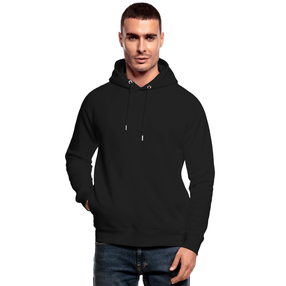 Unisex Bio-Hoodie -wavy- - Schwarz