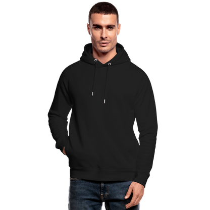 Unisex Bio-Hoodie -wavy- - Schwarz