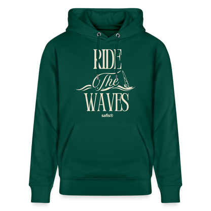 Unisex Bio-Hoodie CRUISER -ride the waves- - Forest