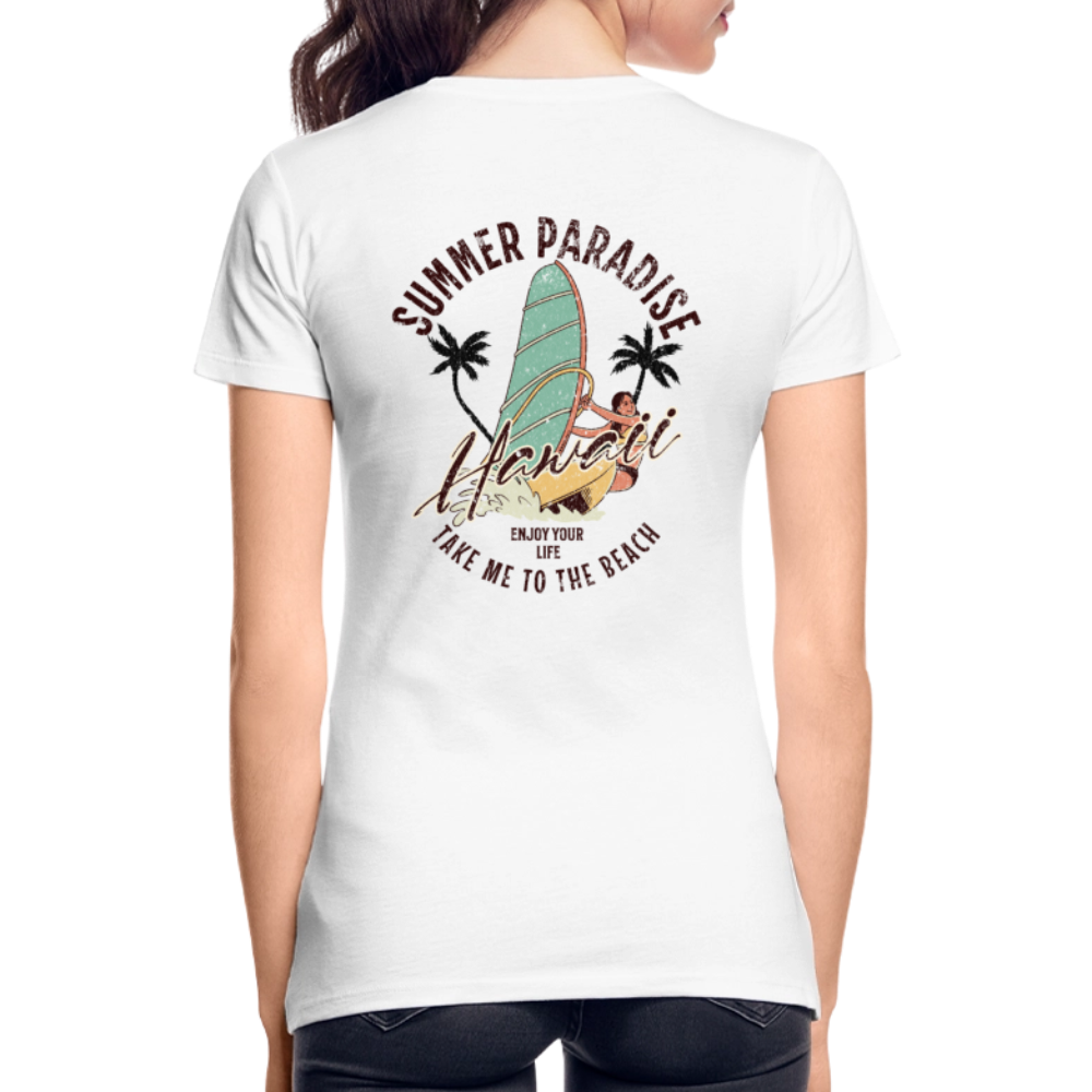 Frauen Premium Bio T-Shirt - Weiß
