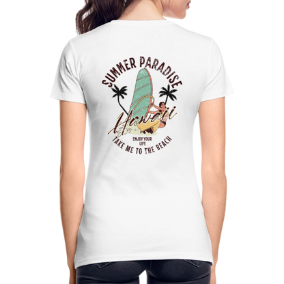 Frauen Premium Bio T-Shirt - Weiß