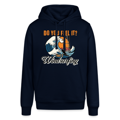 Unisex Bio-Hoodie -do you feel it- - Navy