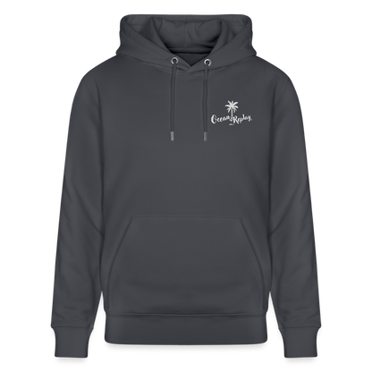 Unisex Bio-Hoodie CRUISER -ocean replay- - Indigoblau