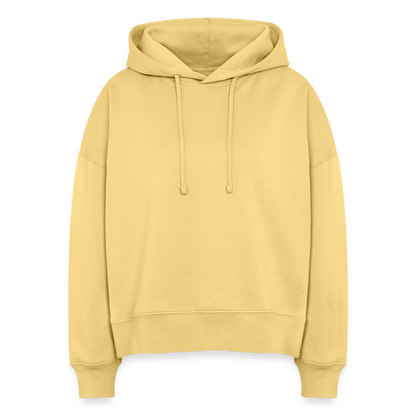 Windsurf Frauen Bio Hoodie -are you alive- - Hellgelb