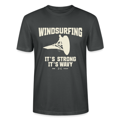Unisex T-Shirt CRAFTER wavy für Windsurfer.  