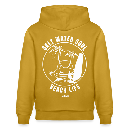 Unisex Bio-Hoodie CRUISER -salt water soul- - Ocker