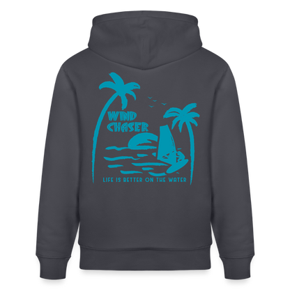 Unisex Bio-Hoodie CRUISER -wind chaser- - Indigoblau