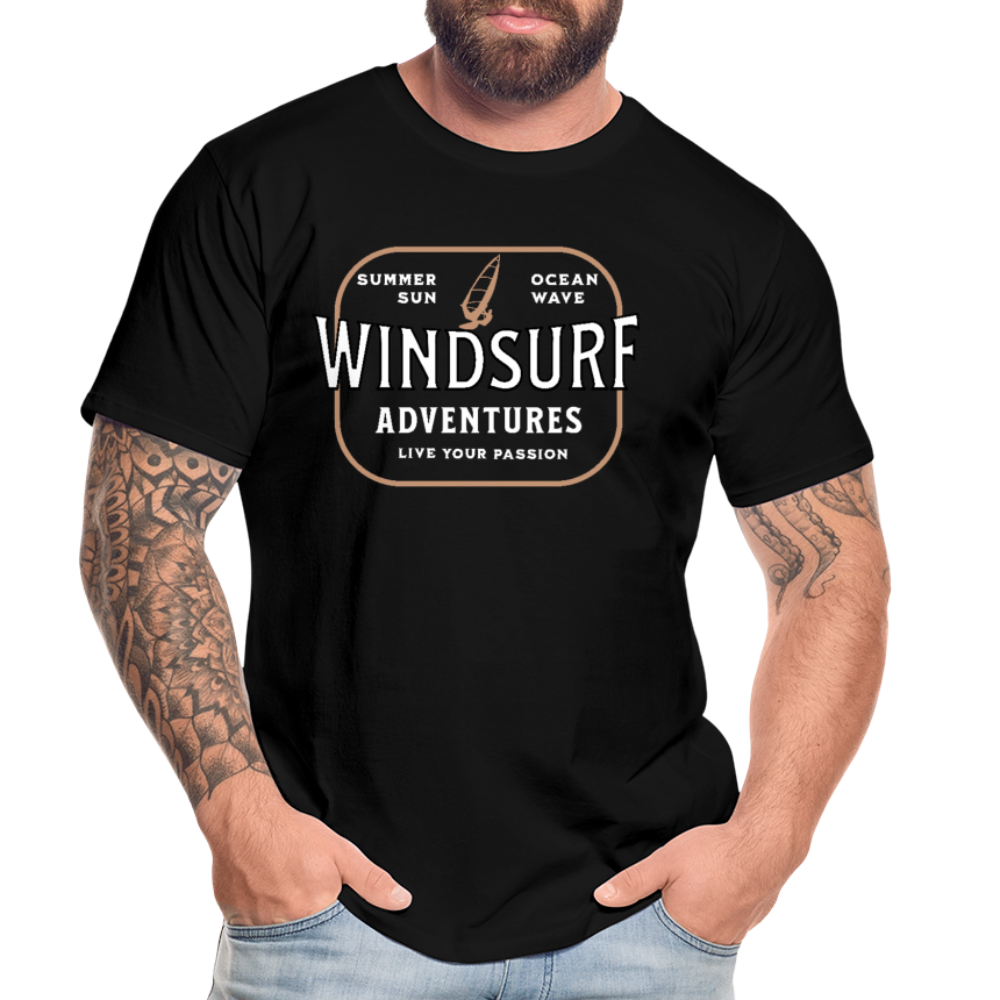 Männer Premium Bio T-Shirt -passion- - Schwarz