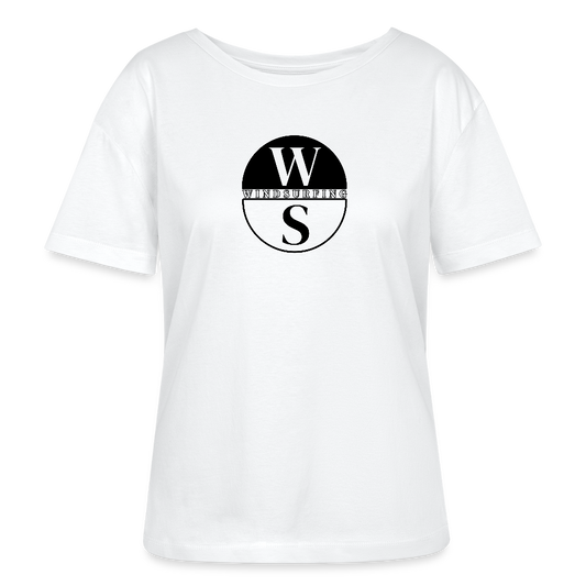 Relaxed Rundhals Frauen Bio-T-Shirt -ws- - Weiß