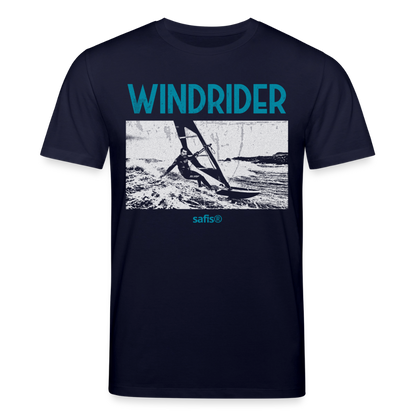 Windsurfer Shirt safis -windrider- Unisex Bio-T-Shirt CREATOR - Navy