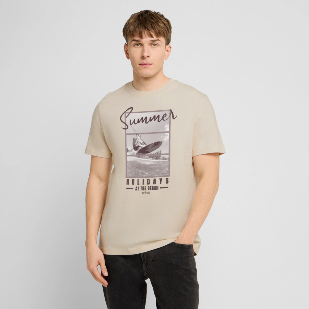 -holidays- Unisex Bio-T-Shirt CREATOR - Beige