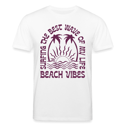 Windsurfer geschenk Bio-T-Shirt CREATOR -beach vibes- - Weiß