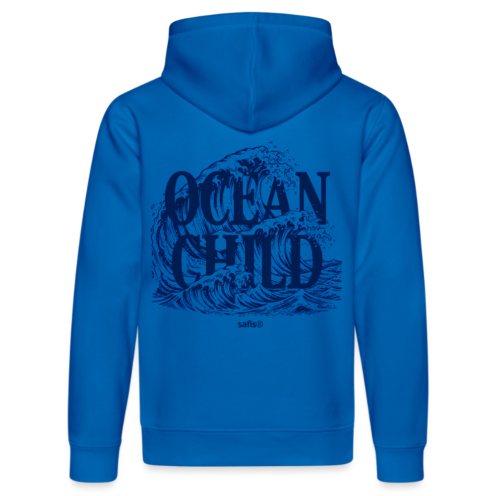 Unisex Bio-Hoodie DRUMMER -ocean child- - Königsblau