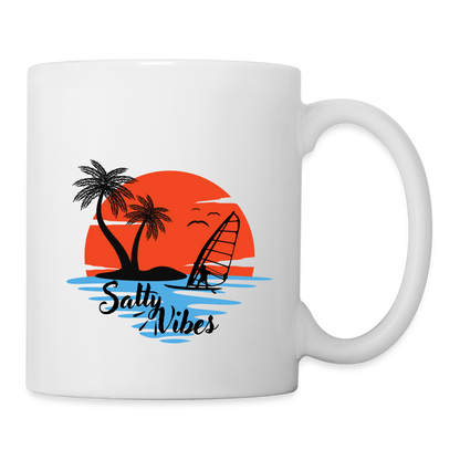 Tasse -salty vibes- - Weiß