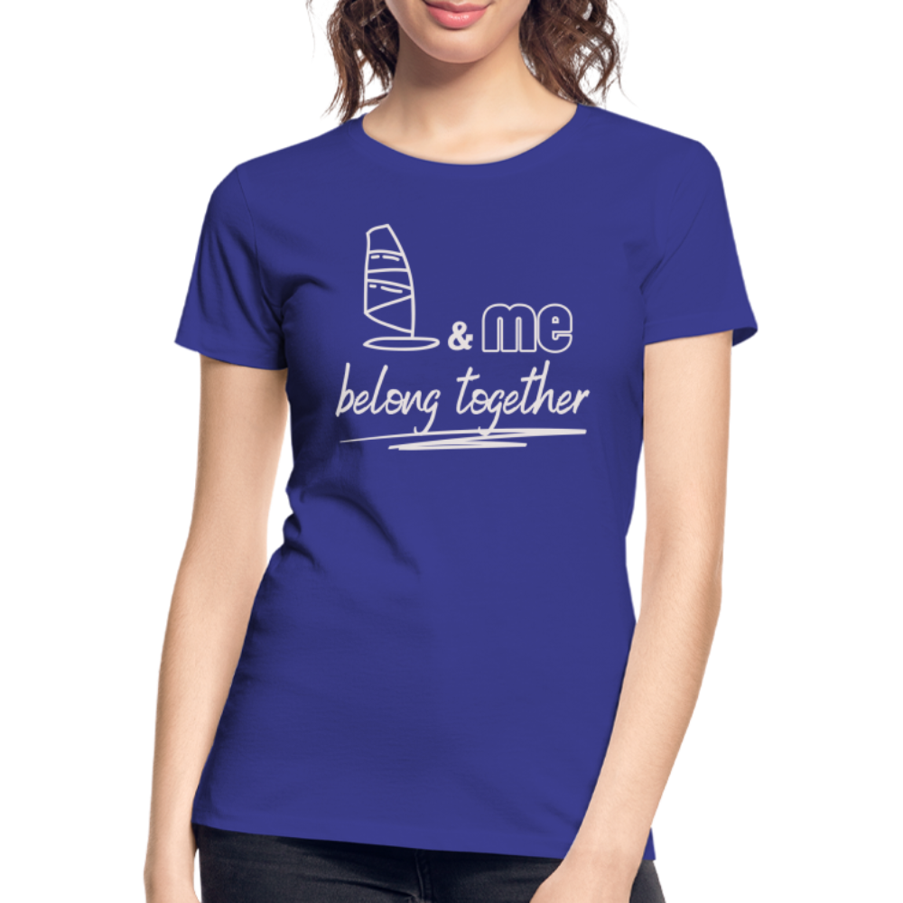 Frauen Premium Bio T-Shirt -belong together- - Königsblau