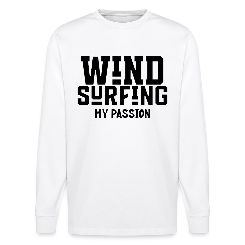 Stanley/Stella Unisex Bio-Langarmshirt -my passion- - Weiß