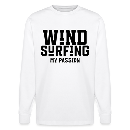 Stanley/Stella Unisex Bio-Langarmshirt -my passion- - Weiß