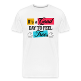 Männer Premium Bio T-Shirt -free- - Weiß