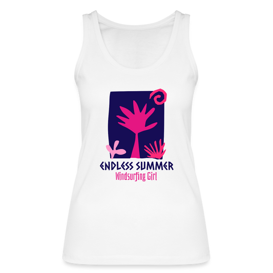 Frauen Bio Tank Top -endless summer- - Weiß