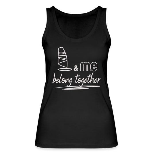 Frauen Bio Tank Top -belong together- - Schwarz