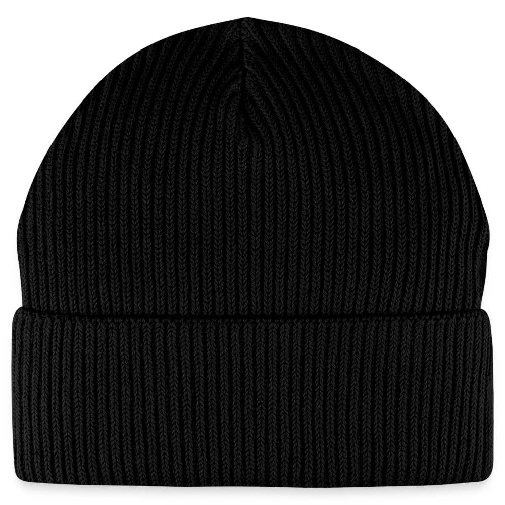 Unisex Bio BEANIE - Schwarz