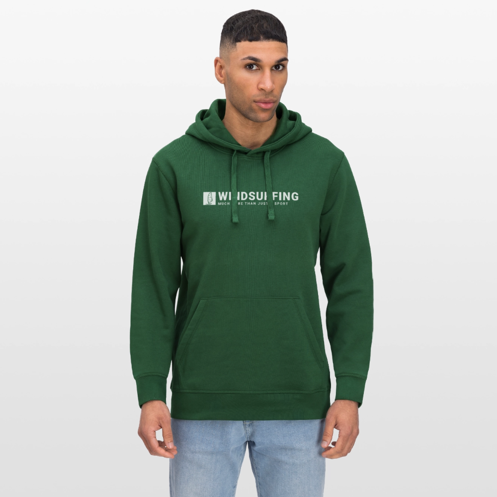 Unisex Bio-Hoodie DRUMMER -more than just a sport- - Flaschengrün