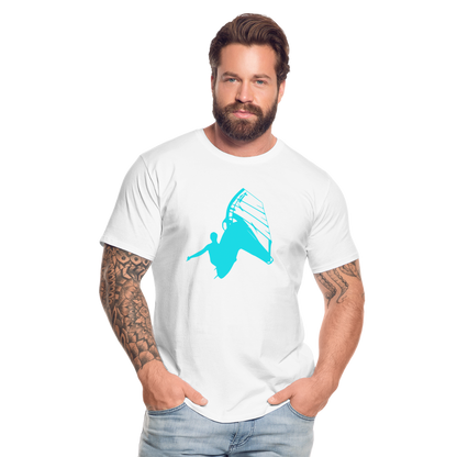 Männer Premium Bio T-Shirt -flying- - Weiß