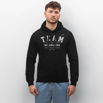 Unisex Bio-Hoodie DRUMMER -Team Windsurfer- - Schwarz