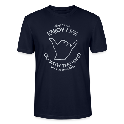 Unisex T-Shirt CRAFTER -enjoy life- - Navy