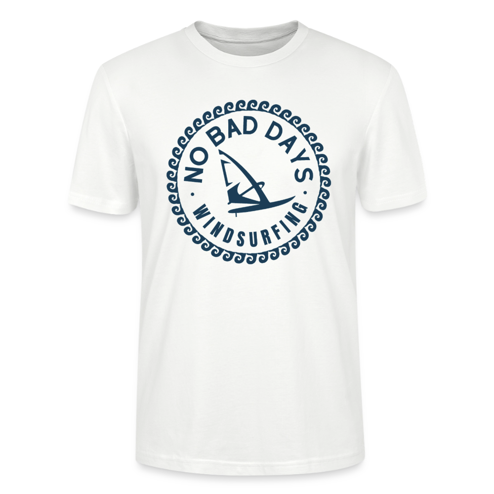 safis Frauen Windsurf Bio-T-Shirt -no bad days- CRAFTER- Weiß