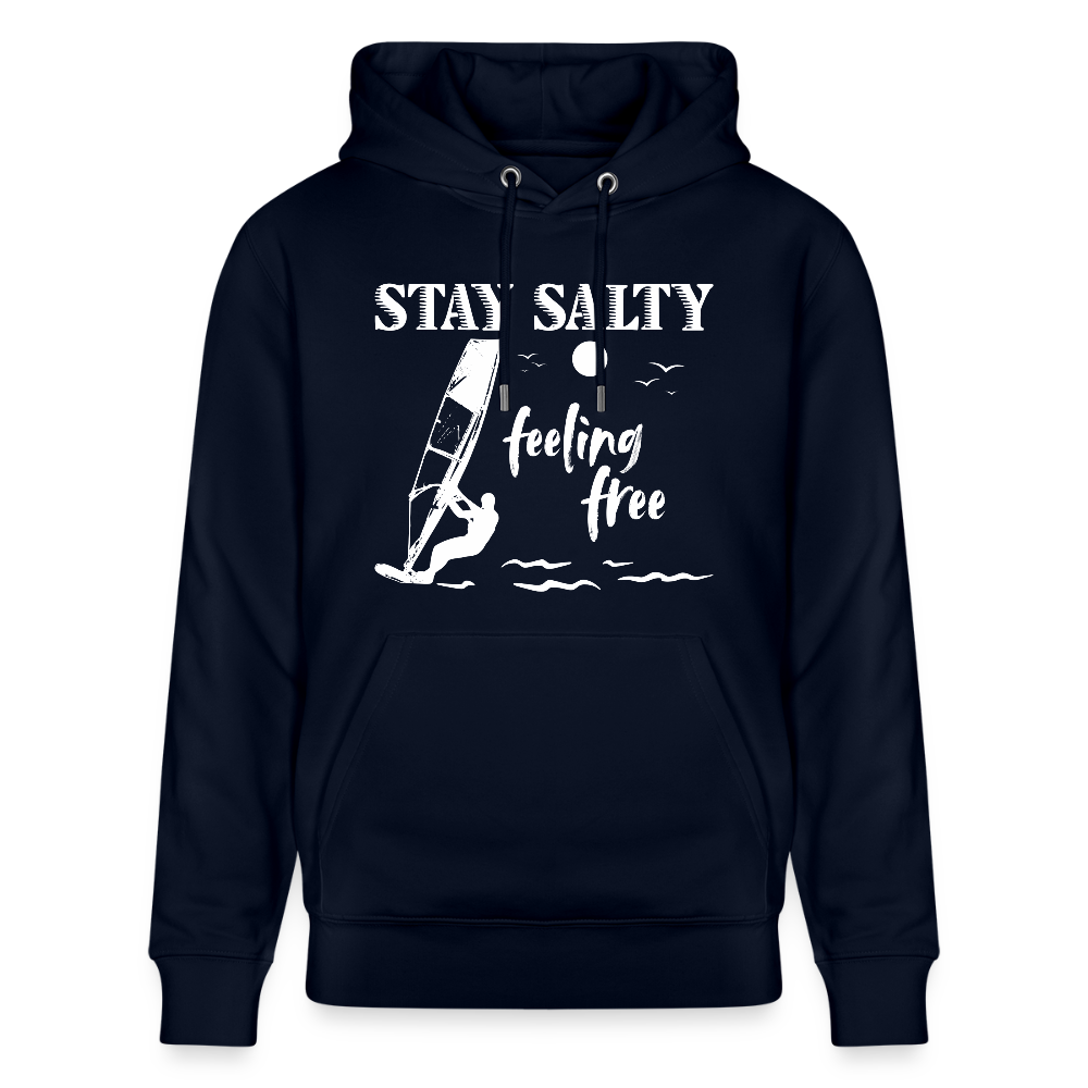 Unisex Bio-Hoodie CRUISER -stay salty- - Navy