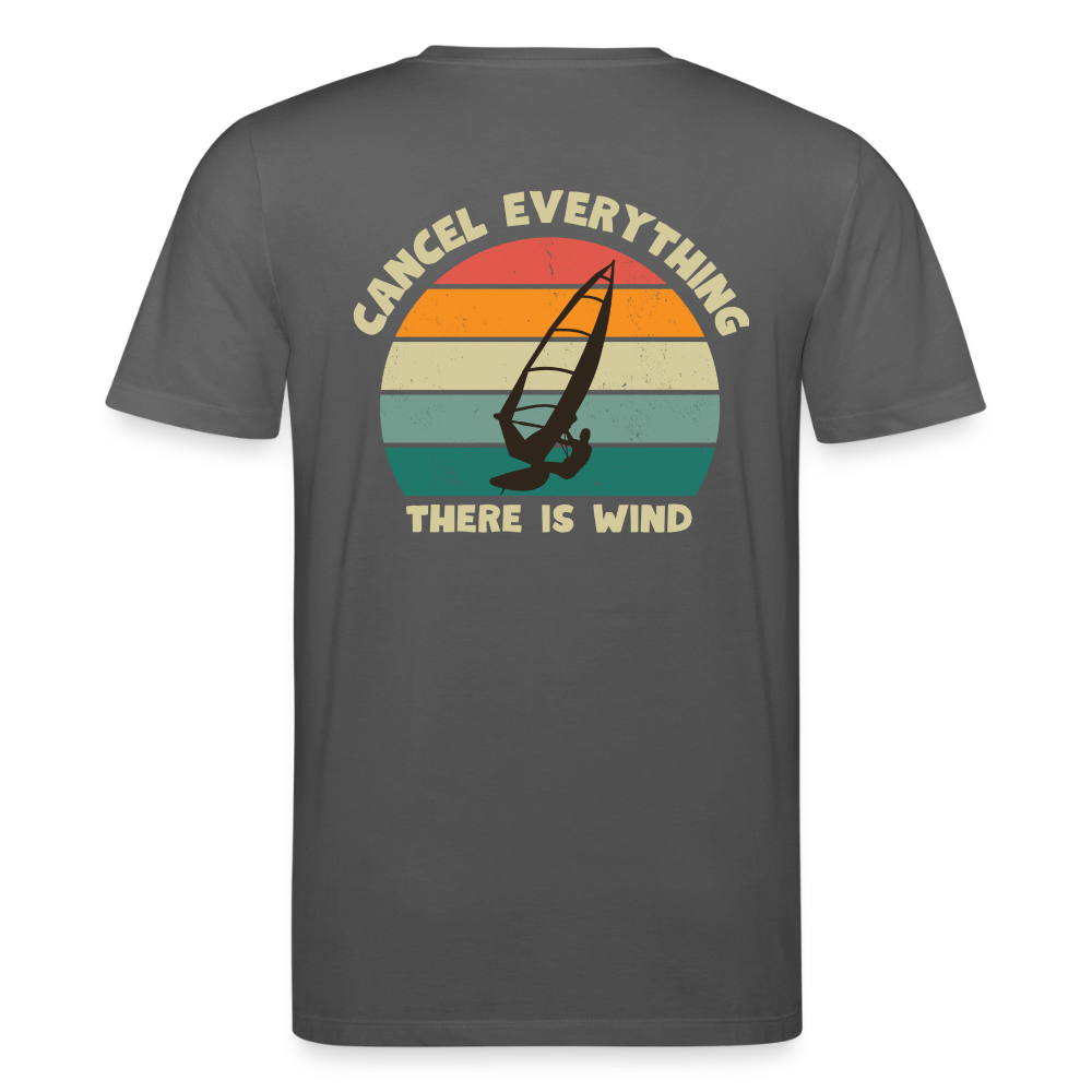 safis® Windsurf Shirts -cancel- Unisex Bio-T-Shirt CREATOR - Anthrazit