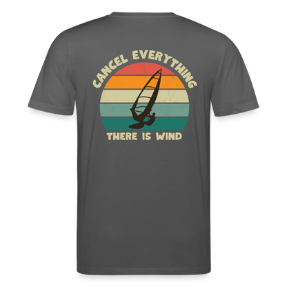 safis® Windsurf Shirts -cancel- Unisex Bio-T-Shirt CREATOR - Anthrazit