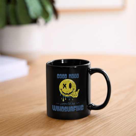 Tasse -smiley- - Schwarz