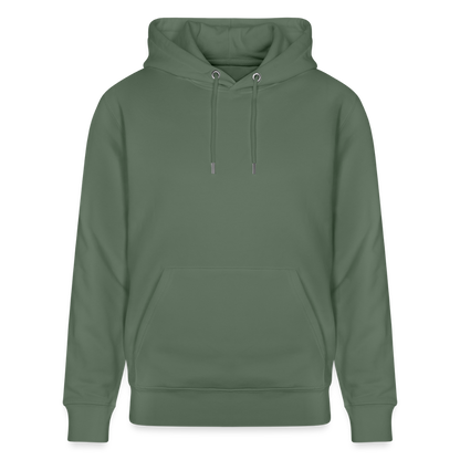 Unisex Bio-Hoodie CRUISER -give me wind and water- - Tanngrün