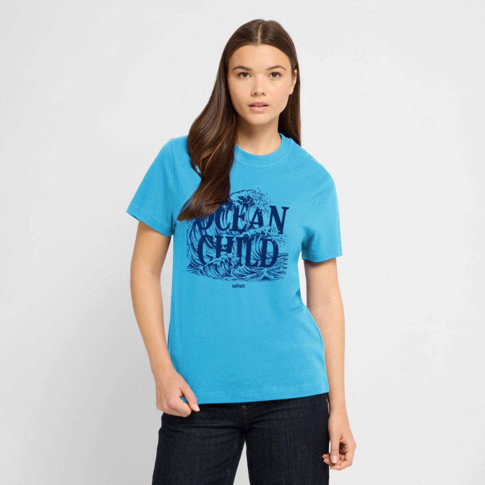 Unisex Bio-T-Shirt CREATOR -ocean child- - Aquablau