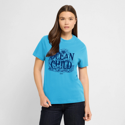 Unisex Bio-T-Shirt CREATOR -ocean child- - Aquablau
