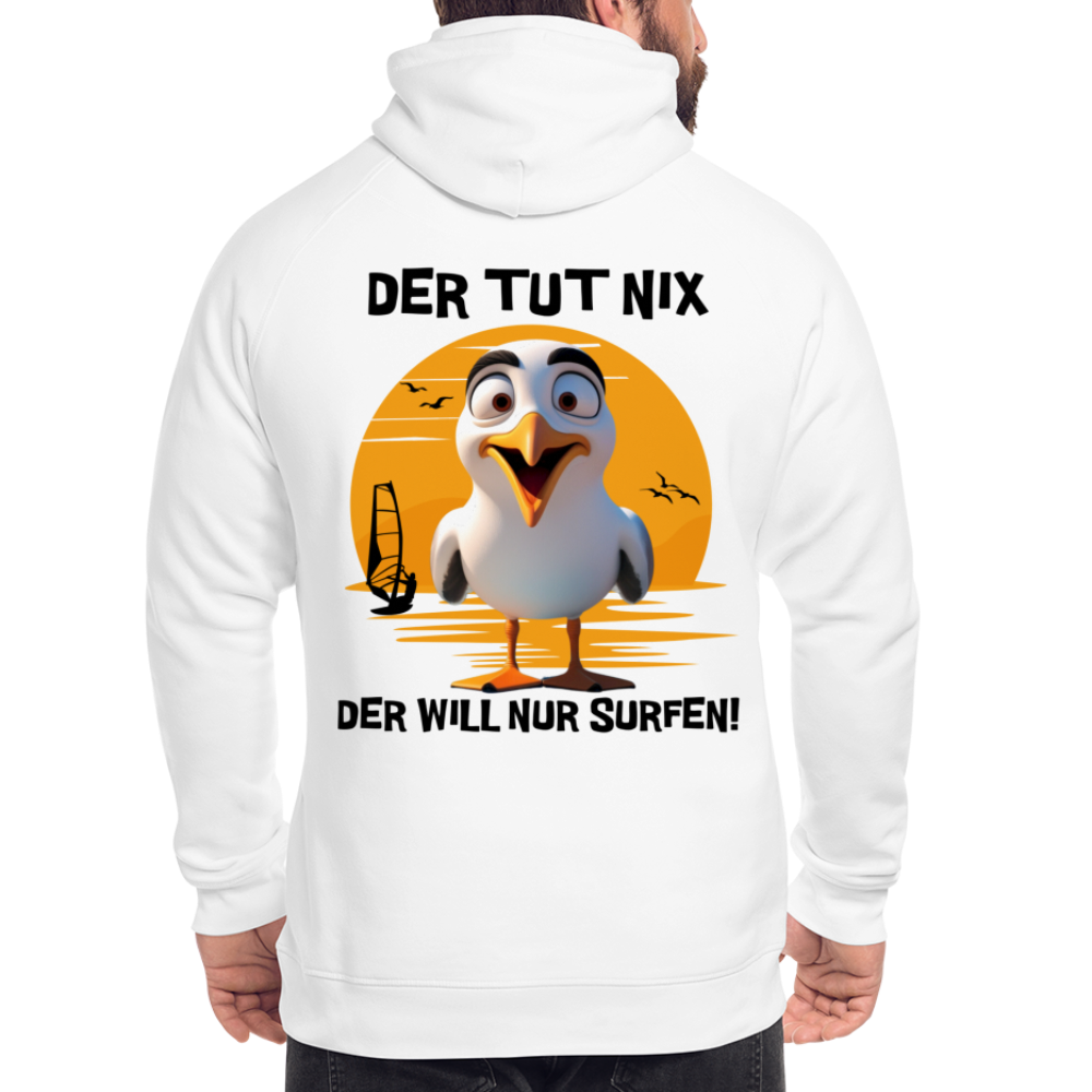 Unisex Bio-Hoodie -der tut nix- - Weiß