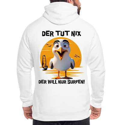 Unisex Bio-Hoodie -der tut nix- - Weiß